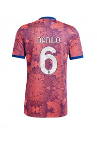 Juventus Danilo #6 Voetbaltruitje 3e tenue Dames 2022-23 Korte Mouw